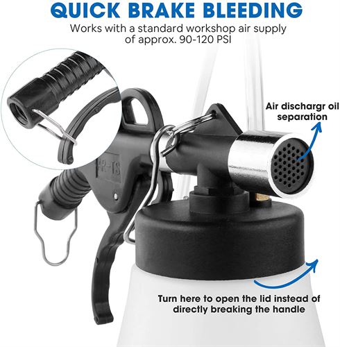 PTSTEL Brake&Clutch Fluid Bleeder Tool Kit