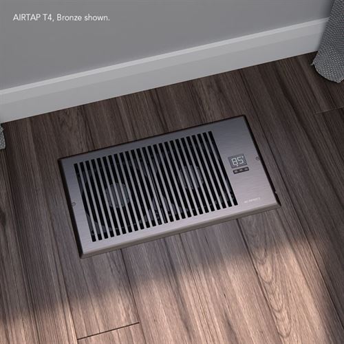 AC Infinity AIRTAP T6, Quiet Register Booster Fan with Thermostat Control