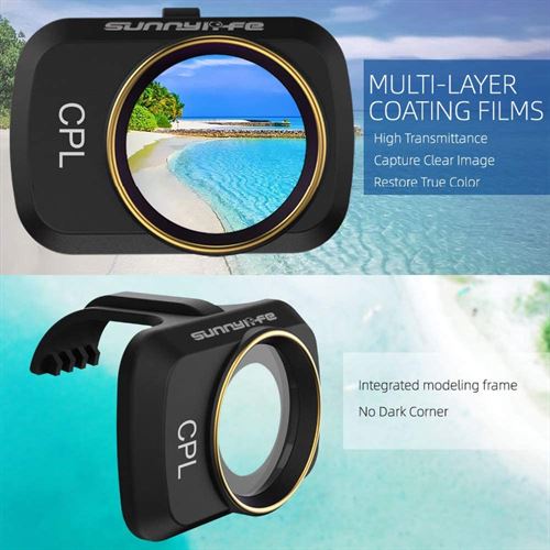 Globact Mavic Mini CPL Lens Filter for DJI Mavic Mini/Mini 2 Drone