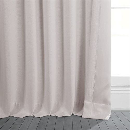 HPD Half Price Drapes BOCH-LN185-P Faux Linen Room Darkening Curtain