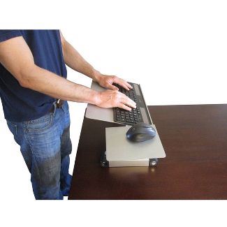Workez Adjustable Height & Tilt Keyboard Stand - Uncaged Ergonomic
