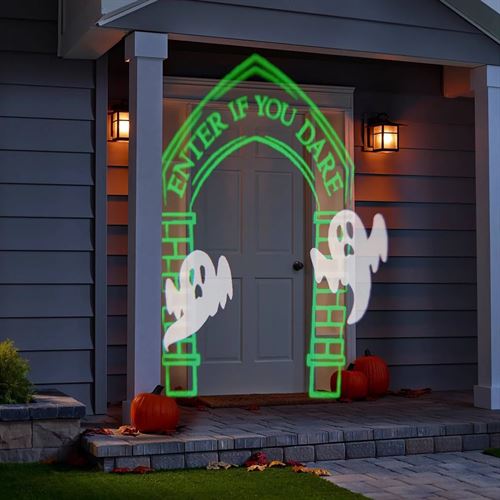 Philips LED Enter If You Dare Fading Ghosts Archway Projector Halloween Special - 120V