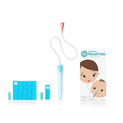 FridaBaby 3-in-1 Mucus Suction Tube Baby Hygiene Grooming Device