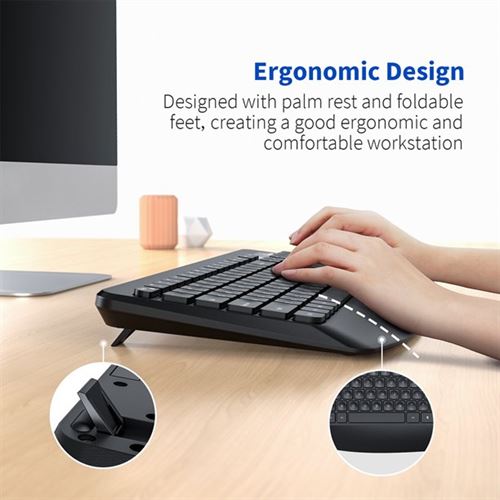 Jelly Comb Wireless Keyboard and Mouse