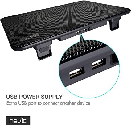 Havit - Slim Portable USB Powered (3 Fans)