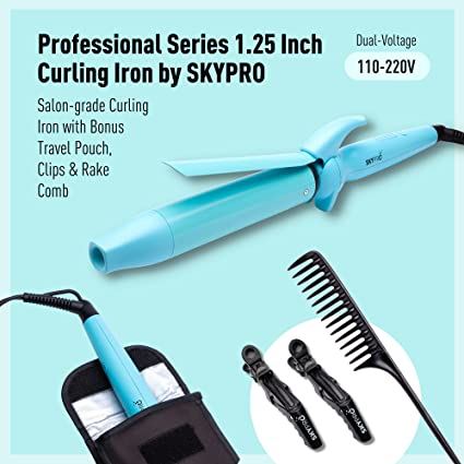 Professional Series Hair Curling Iron 3 cm