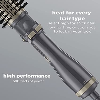 INFINITIPRO BY CONAIR Hot Air Spin Brush - 120V