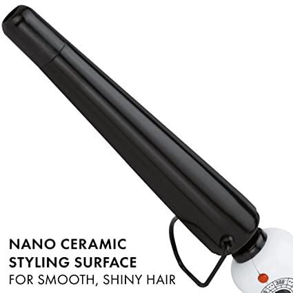 HOT TOOLS Pro Artist Nano Ceramic Tapered ¾” to 1-1/4” Curling Wand 120 Volts