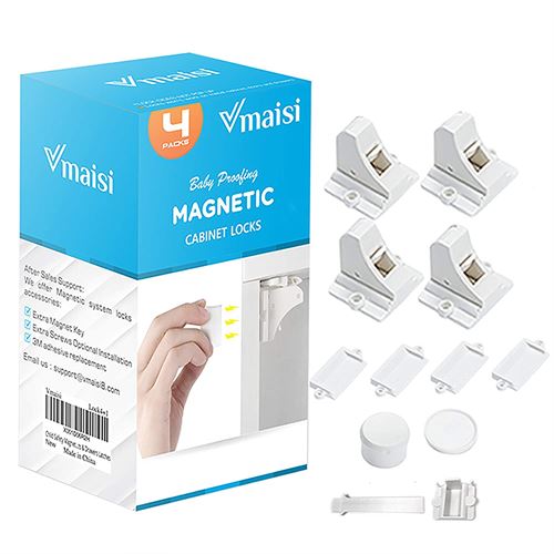 Vmaisi Child Safety Magnetic Cabinet Locks