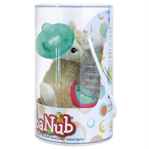 Mary Meyer WubbaNub Soft Toy and Infant Pacifier, Lily Llama