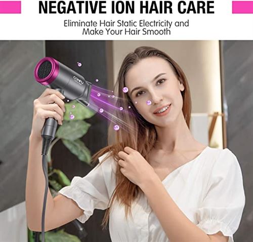CONFU Ionic Hair Dryer, Lightweight Hair Blow Dryer - 120v