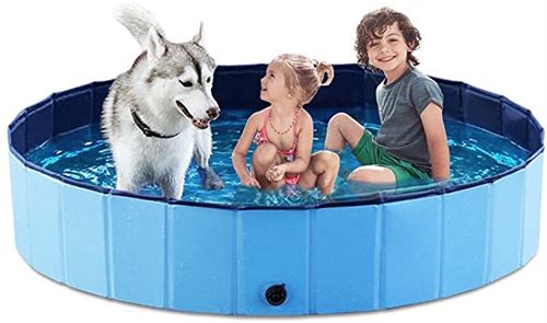 Jasonwell Collapsible Dog Bath Tub for Pets and kids