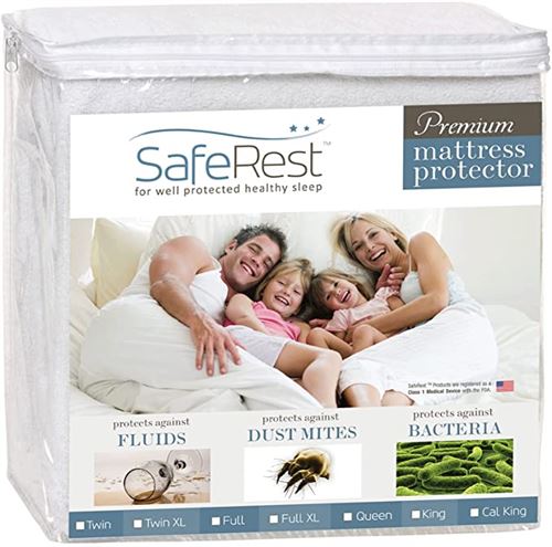 SafeRest Mattress Protector – Queen, Premium,