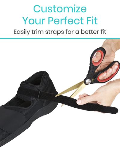 Vive Post Op Shoe - Lightweight Medical Walking Boot with Adjustable Strap