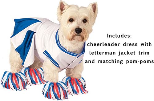 Deluxe Cheerleader Pet Costume
