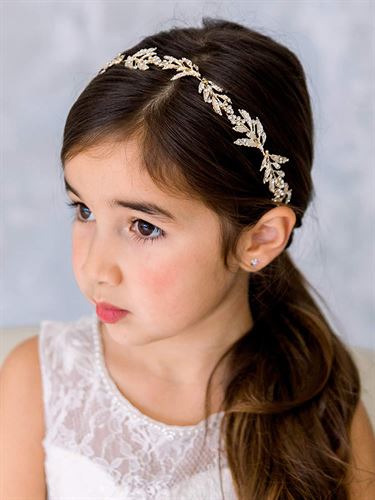 SWEETV Flower Girl Headpiece for Wedding Headband