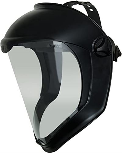 UVEX by Honeywell Bionic Face Shield with Clear Polycarbonate Visor (S8500)