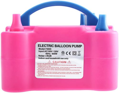 AC Portable Electric Balloon Pump Air Blower 600W / 120V