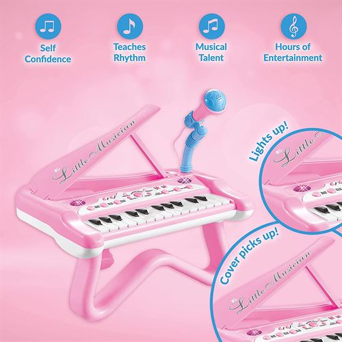 ToyVelt Toy Piano for Toddler Girls