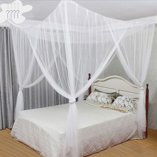 Tinyuet Bed Canopy, 4 Doors Mosquito net