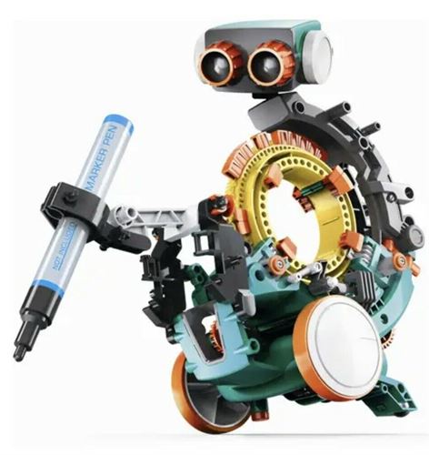 Elenco TEACH TECH™ Mech5 Programmable Mechanical Robot Coding Kit TTC-895
