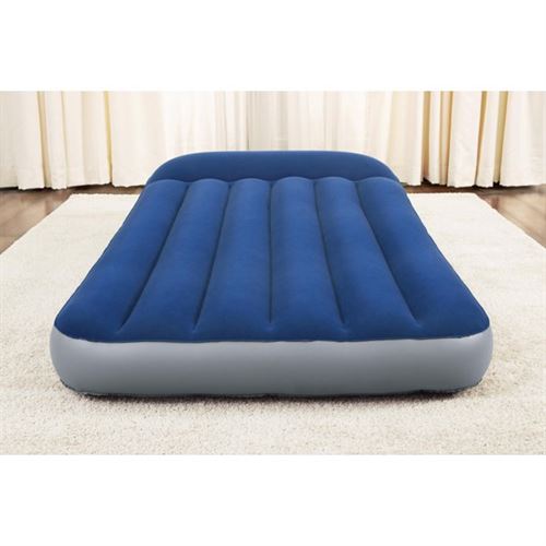 Bestway 12 inch Twin Air Mattress with Built-in Pump and Antimicrobial Coating 120 Volts