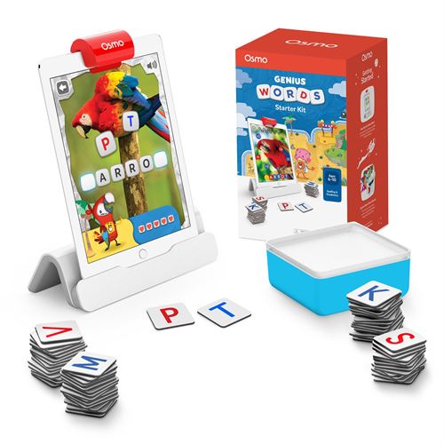 Osmo - Words Starter Kit for iPad - Interactive Letter Recognition, Phonics, Sight Words & Spelling