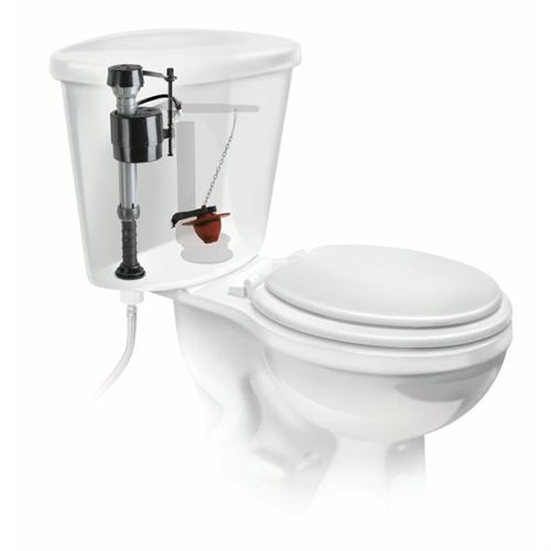 Fluidmaster 400CR Universal Toilet Fill Valve and 2" Toilet Flapper Repair Kit