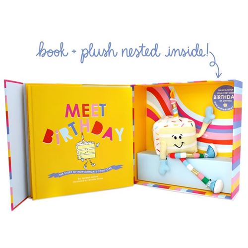 Meet Birthday: A Story of How Birthdays Come to Be (Book & Plush) (Hardcover)