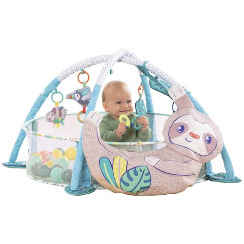 Infantino 4-in-1 Jumbo Baby Activity Gym & Ball Pit (Sloth)