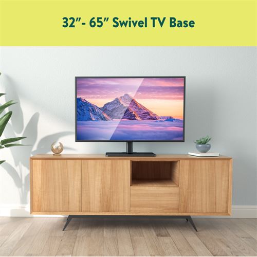 onn. Swivel TV Base for TV's 32" to 65"