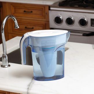 ZeroWater 7 Cup Water Pitcher with Ready-Pour + Free Water Quality Meter