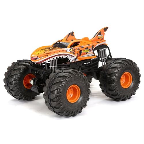 New Bright 1:6 RC Monster Truck Remote Control 4x4 Hot Wheels Tiger Shark