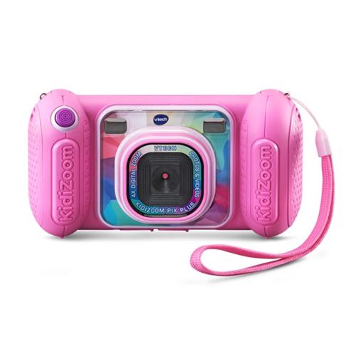VTech KidiZoom Camera Pix Plus (Pink) With Panoramic and Talking Photos