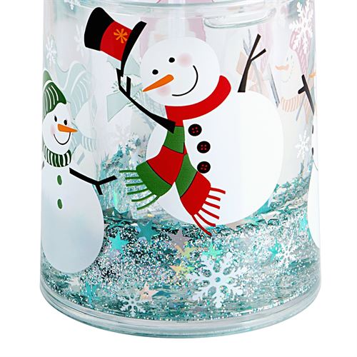 Holiday Time Plastic Snowman Soap Pump Multi