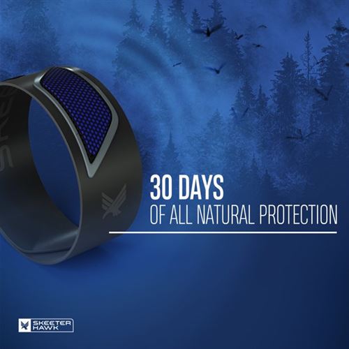 Skeeter Hawk 30-Day All-Natural Essential Oils Mosquito Wristband SKE