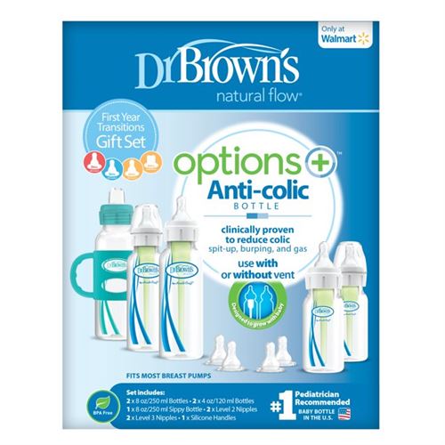 Dr. Brown's Options+ Anti-Colic First Year Gift Set