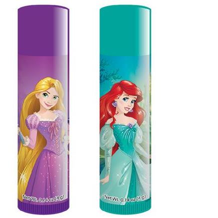 Disney Princess Flavored Lip Balm Set With Tin Carrying Case Ariel