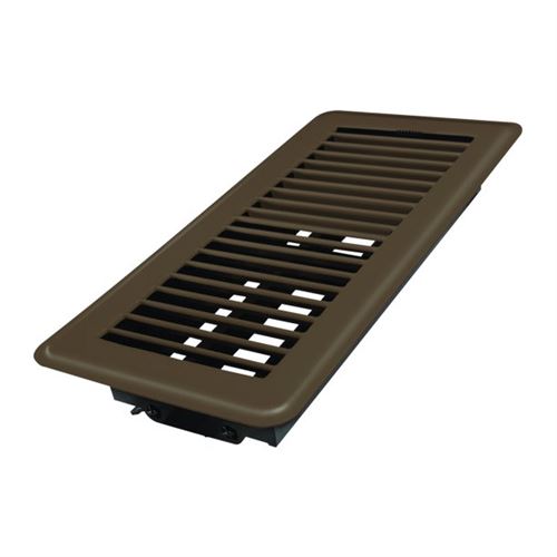 Deflecto 10x30 cmBrown Floor Register, Heating & Cooling Vents