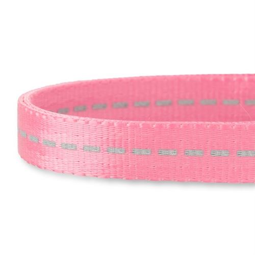 Vibrant Life Solid Nylon Dog Collar, Pink, Medium