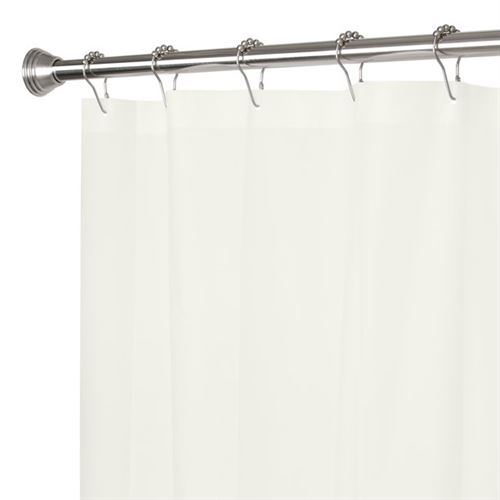 Mainstays Ivory Extra Lightweight Value PEVA Shower Liner