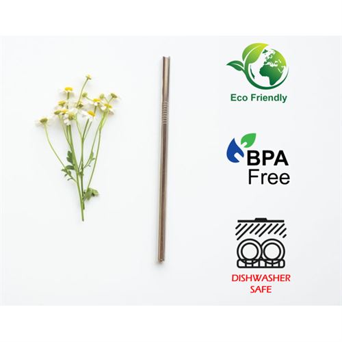Stainless Steel Straw 4ct Value Pack
