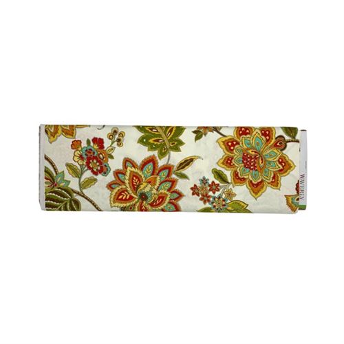 Waverly Inspirations 114.3x182.88 cm 100% Cotton Floral Sewing & Craft Fabric By the Yard, Papaya