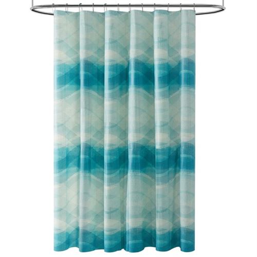 Mainstays Neil PEVA 13-Piece Shower Curtain Bath Set