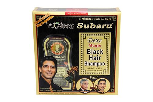 Subaru Magic Black Hair Shampoo Dye 200 ml