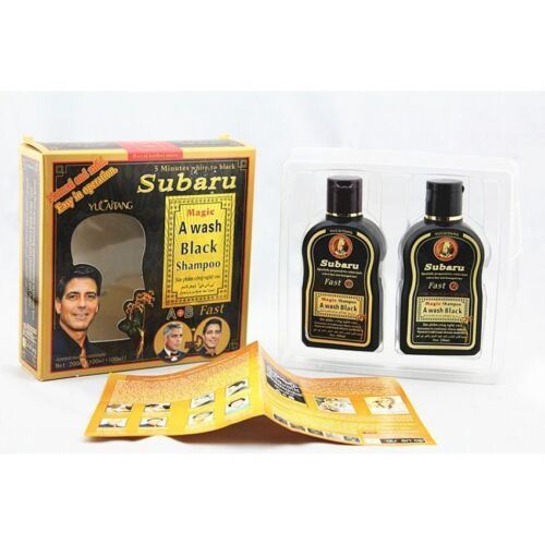 Subaru Magic Black Hair Shampoo Dye 200 ml