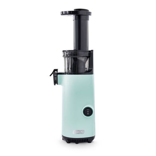 Dash Cold Press Juicer in color Aqua 120V