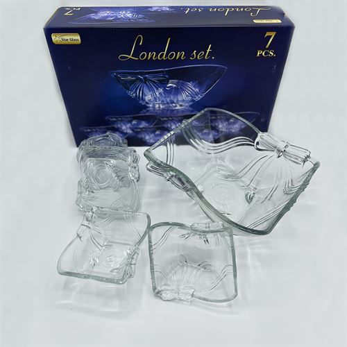 Star Glass London bowls 7pcs Set