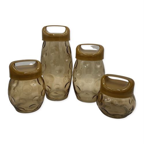 AL-Daya Glass Jars Set of 4