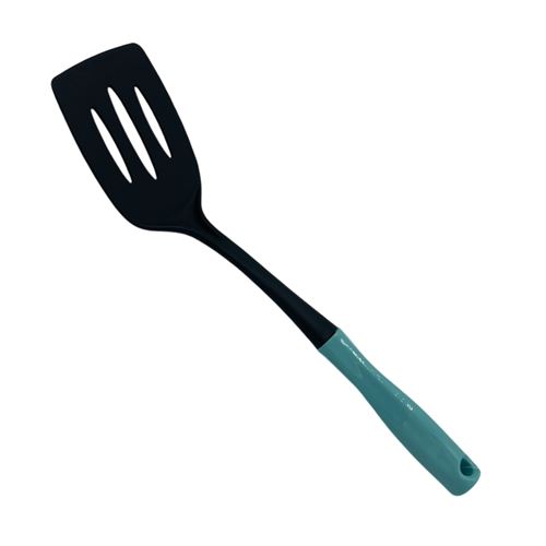 Turner blue slotted nylon kitchen spoon